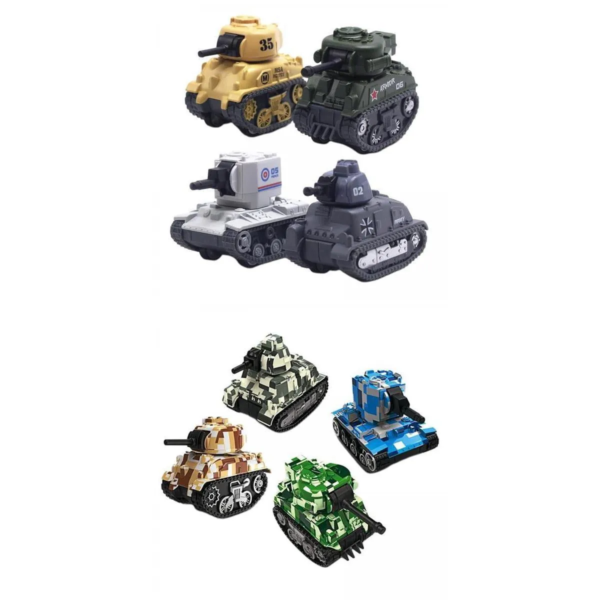 51083 diecast tank model 1