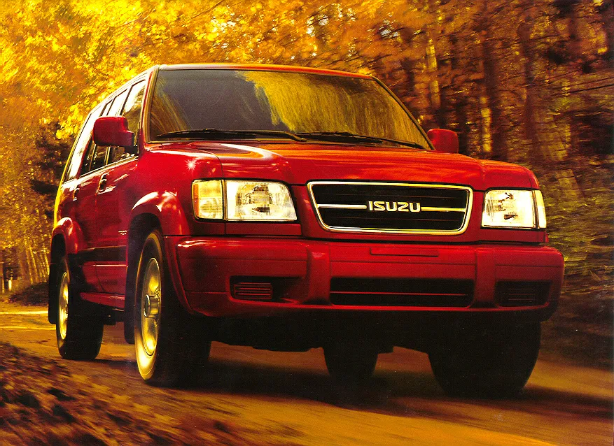 51084 isuzu trooper diecast model materials