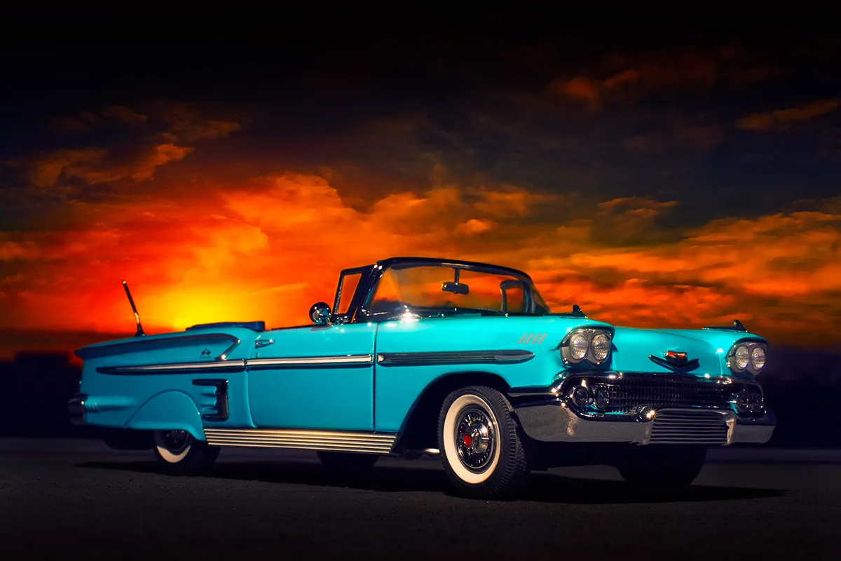 51117 custom painted diecast car passion