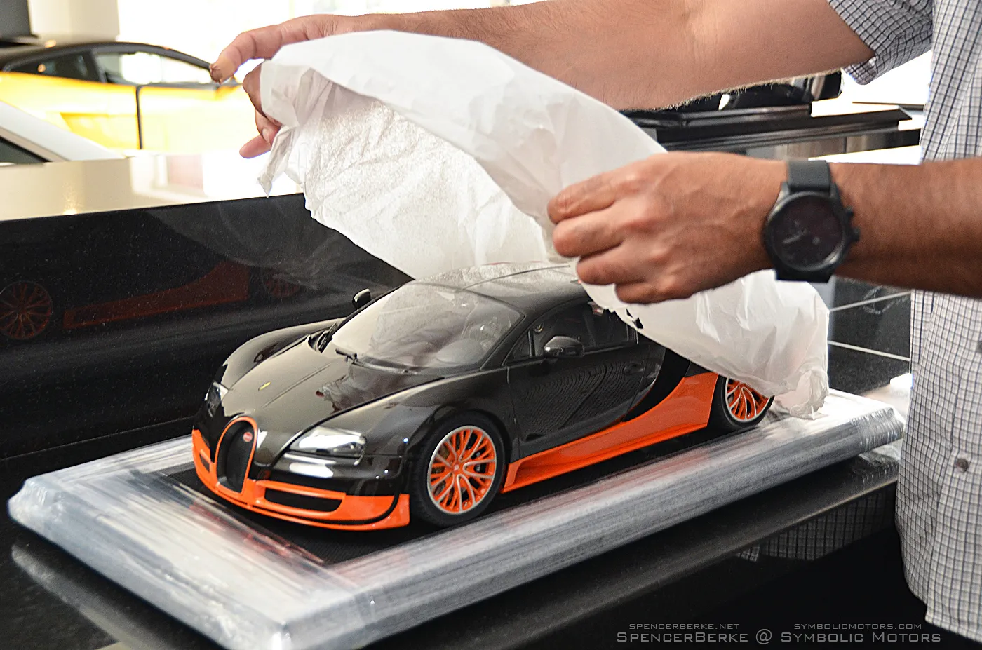 51171 veyron interior detail