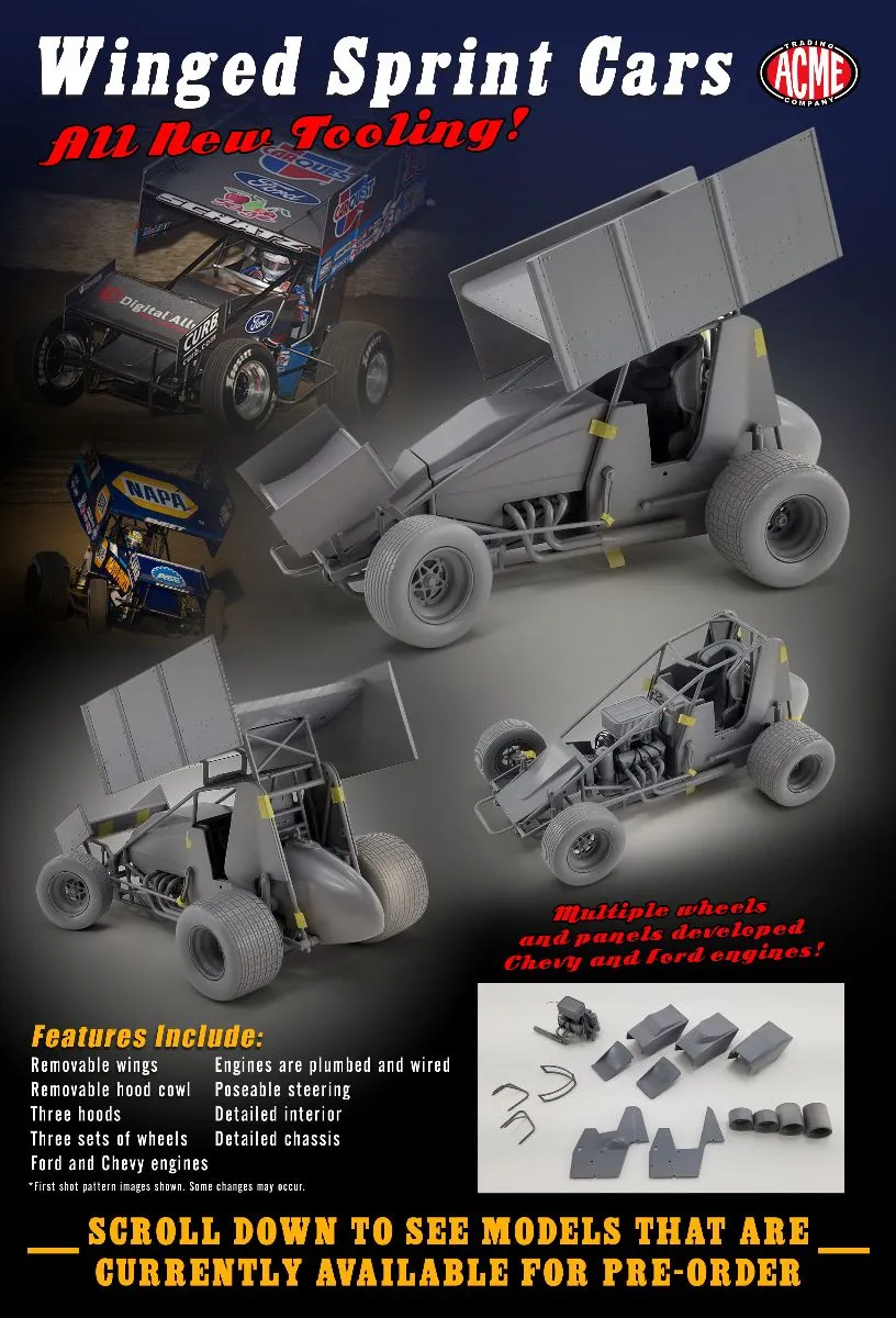 51172 diecast sprint car collection