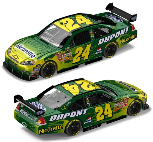 51191 jeff gordon nicorette white ice diecast 2