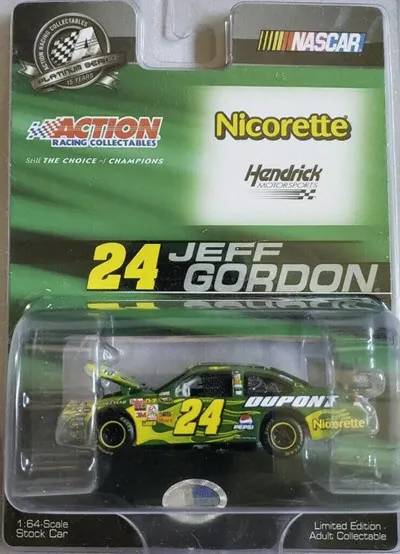 51191 jeff gordon nicorette white ice diecast 3