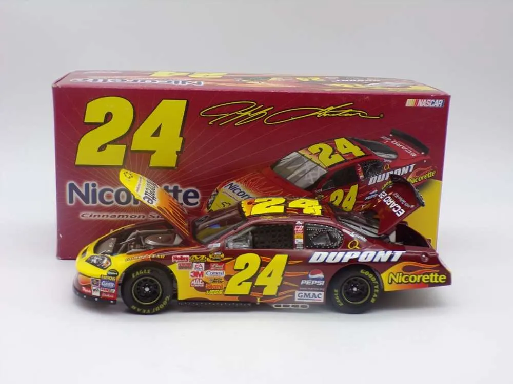 51191 jeff gordon nicorette white ice diecast 6