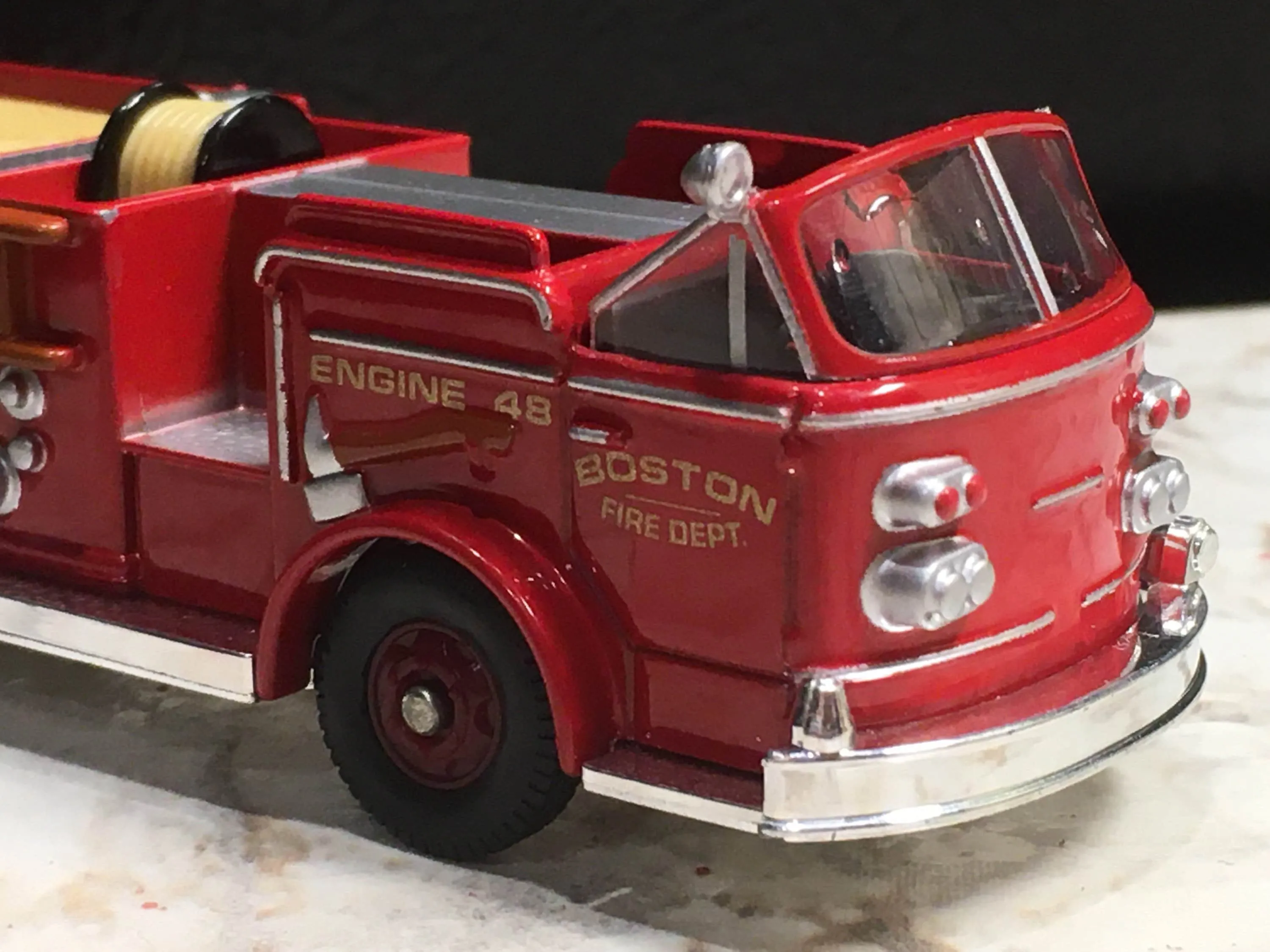 51201 diecast fire vehicle scale