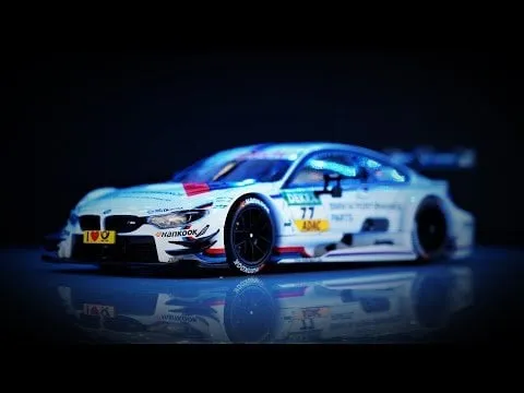 51214 bmw m4 dtm diecast detail close up