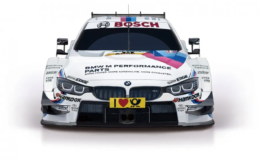 51214 bmw m4 dtm diecast model 1