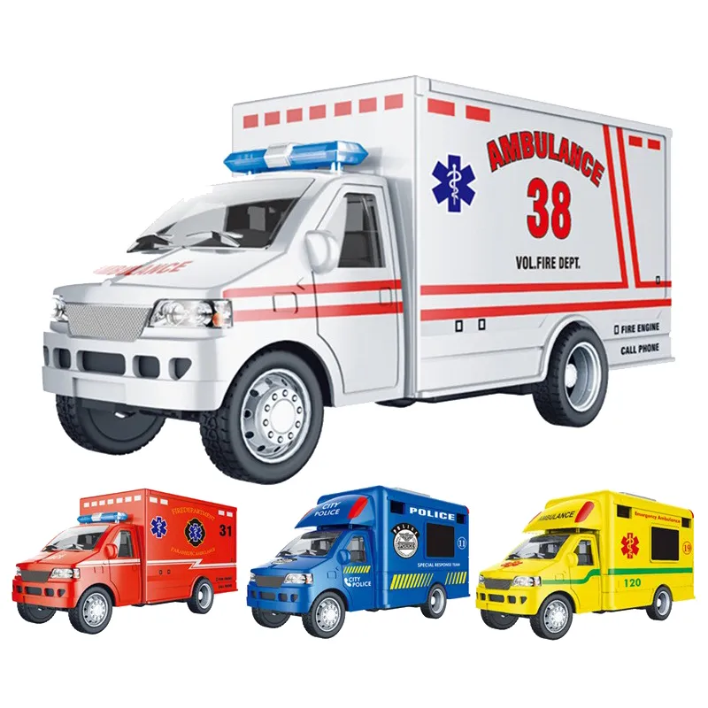 51285 police car model diecast 5