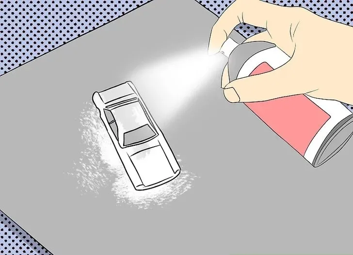 51345 diecast car spraying techniques