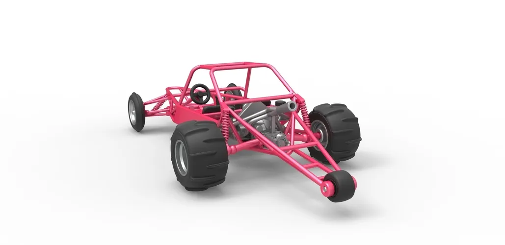 51348 modern sand rail diecast