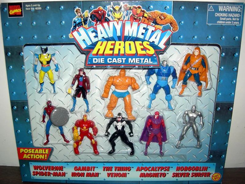 51361 metal diecast action figure close up