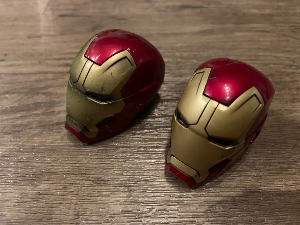 51395 hot toys mark 42 diecast comparison